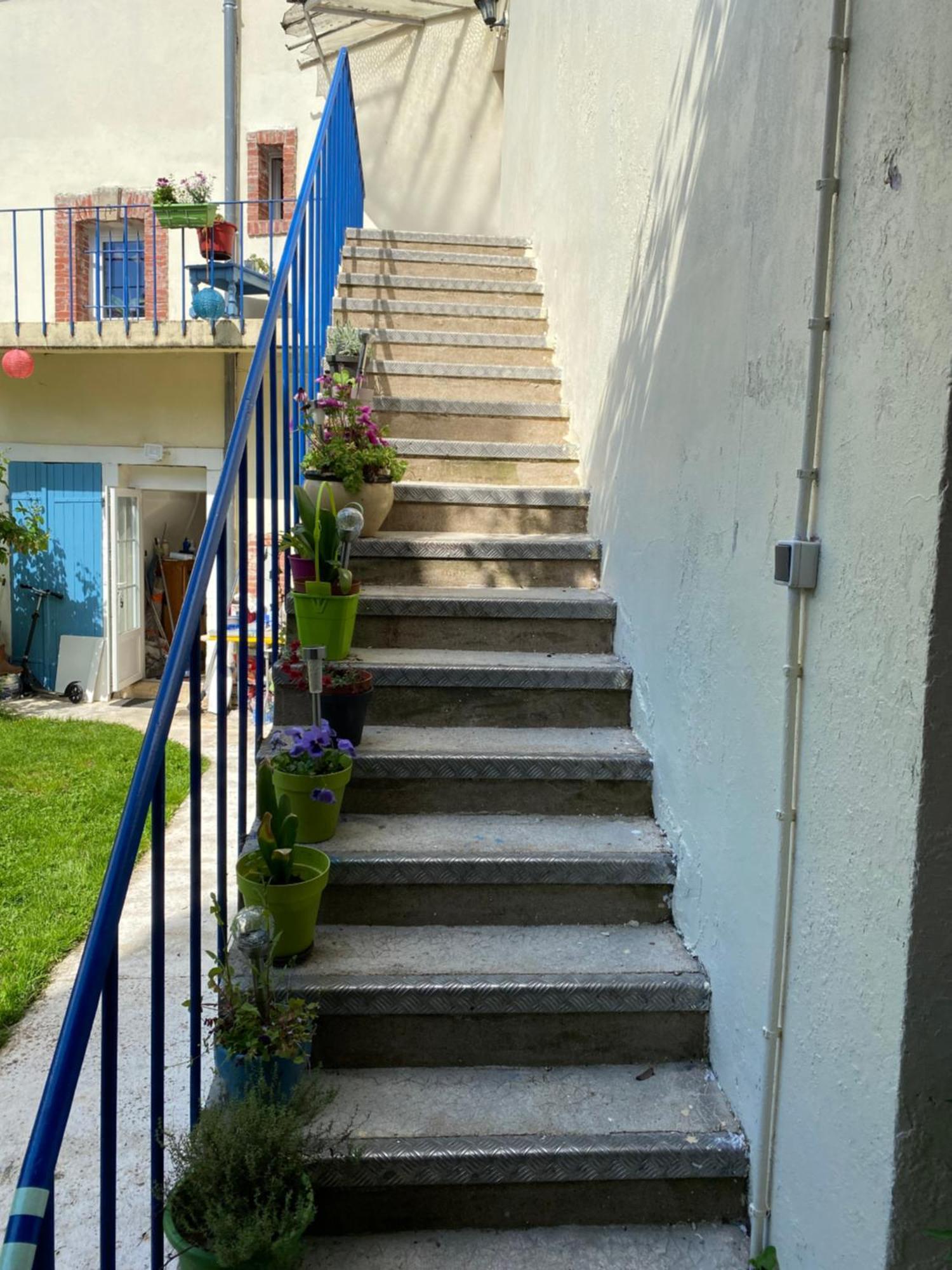 Haut De Jardin Dans Une Maison Dijon Exteriér fotografie